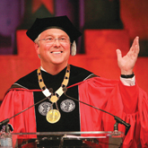 zoom to see a larger version of Chancellor Randy Woodson during his installation on October 26, 2010. photo