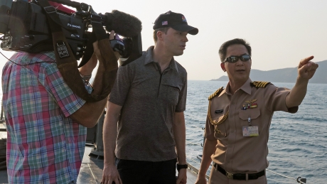 Ted Kemp with Royal Thai Navy