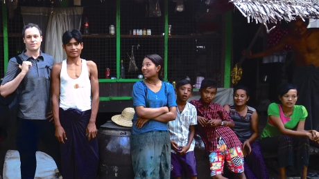 Kemp in Burma.