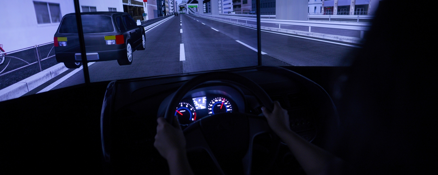 driving simulator dashboard