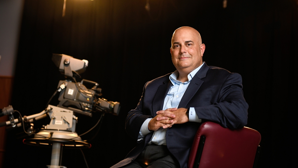 After working as a sports media producer for Fox Sports, DirectTV and AT&T, alumnus John Ward has gained a reputation as an industry “startup guy.” Give him a concept and a budget, and he’ll give you a new studio, a new show, a new channel.