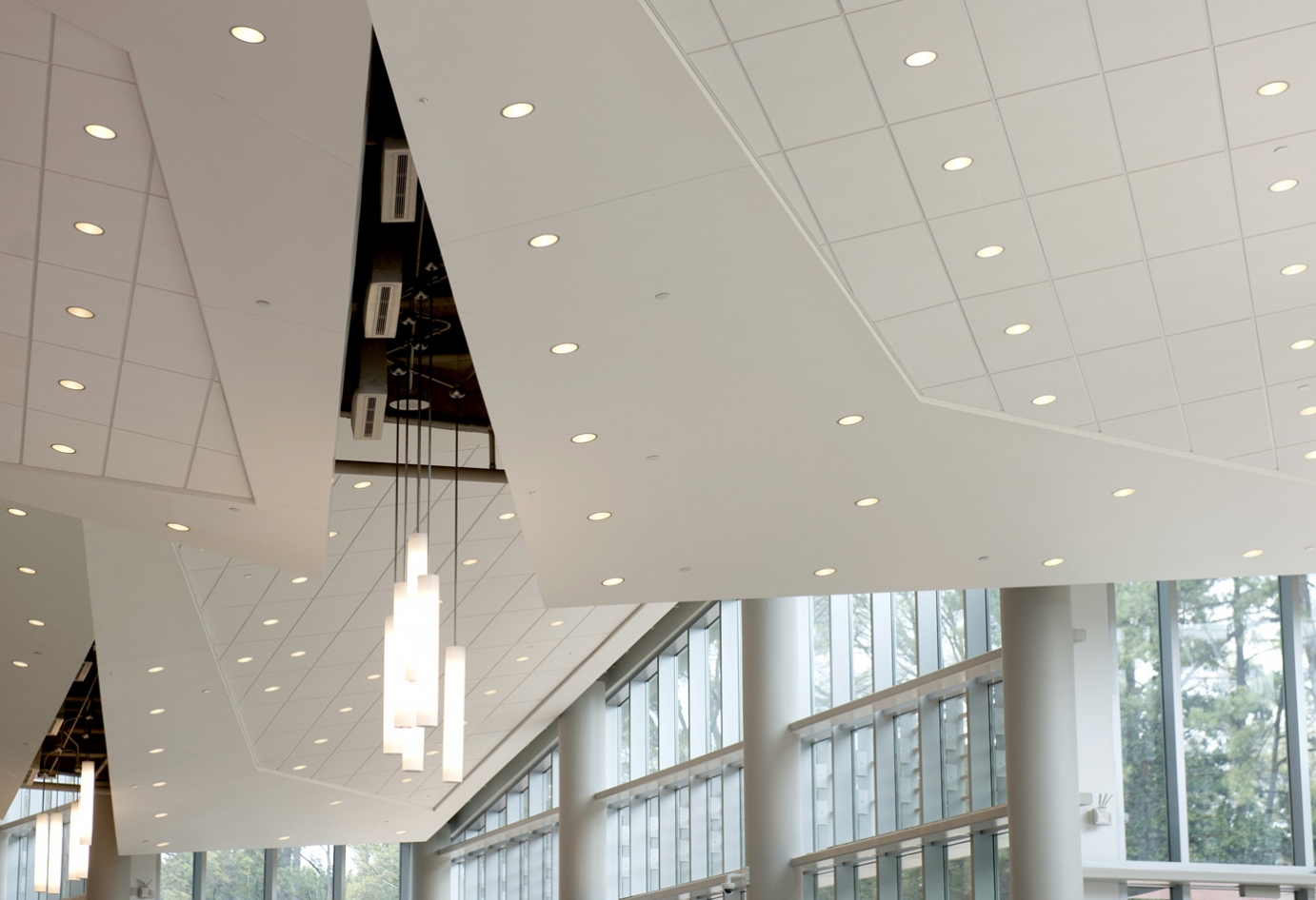 Ceiling of Talley Student Union