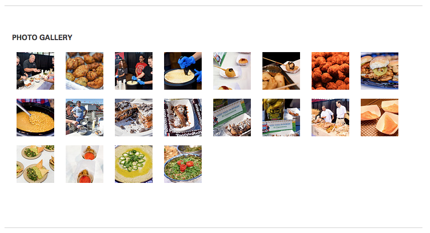 Example output of the Flickr ID option on posts